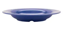 G.E.T - Diamond Mardi Gras 13 oz Peacock Blue Rim Bowl (24 Per Case) - B-139-PB