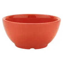 G.E.T - Diamond Mardi Gras 16 oz Rio Orange Bowl (24 Per Case) - B-525-RO