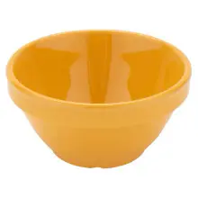 G.E.T - Diamond Mardi Gras 8 oz Tropical Yellow Bowl (48 Per Case) - BC-170-TY