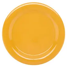 G.E.T - Diamond Mardi Gras 7.25" Tropical Yellow Narrow Rim Plate (48 Per Case) - NP-7-TY