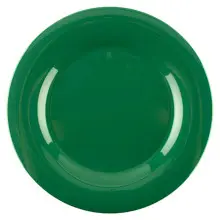 G.E.T - Diamond Mardi Gras 10.5" Rainforest Green Wide Rim Plate (12 Per Case) - WP-10-FG