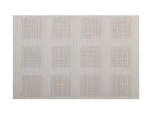 Maxwell & Williams - 17.75" X 12" Taupe Squares Placemat - GI0080