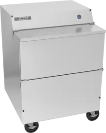 Beverage-Air - 34" Stainless Steel Forced Air Single Access Milk Cooler - SMF34HC-1-S