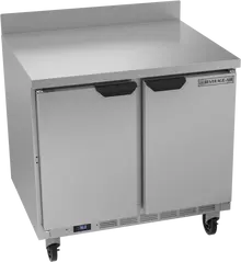 Beverage-Air - 36" Mobile Worktop Freezer w/ 2 Solid Swing Doors - WTF36AHC