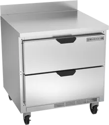 Beverage-Air - 32" Mobile Worktop Refrigerator w/ 2 Drawers - WTRD32AHC-2