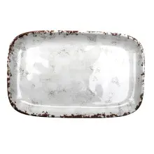 G.E.T - French Mill 12" x 7.5" Irregular Rectangular Platter (12 Per Case) - CS-117-FM