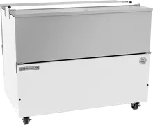 Beverage-Air - 49" Cold Wall Dual Access Milk Cooler w/ Stainless Interior - ST49HC-W-02