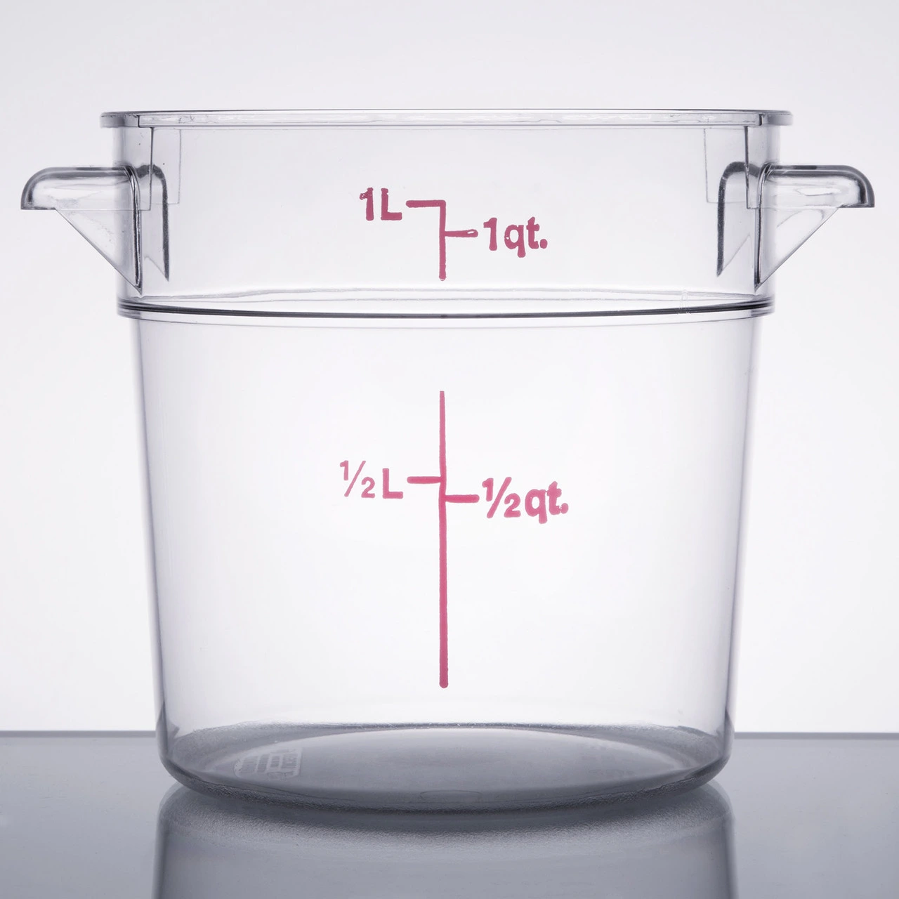 Cambro - 18QT Clear CamWear Round Container