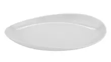 G.E.T - Osslo 15" x 8" White Oval Platter (6 Per Case) - OP-1580-W