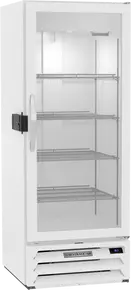 Beverage-Air - 24" MarketMax White IQ Merchandiser Refrigerator w/ 1 Swing Glass Door - MMR12HC-1-W-IQ