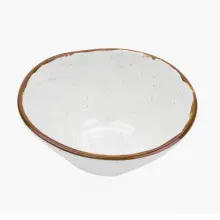 G.E.T - Rustic Mill 22 oz Irregular Bowl (12 Per Case) - B-22-RM