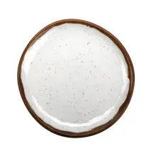 G.E.T - Rustic Mill 10.5" Irregular Round Coupe Plate (12 Per Case) - CS-10-RM