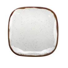 G.E.T - Rustic Mill 6" Small Square Bread Plate (24 Per Case) - SCS-6-RM