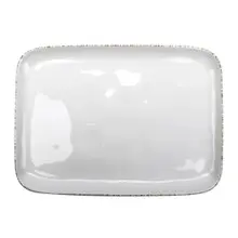 G.E.T - Urban Mill 14" x 11.5" Irregular Rectangular Platter (6 Per Case) - CS-1412-UM