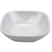 G.E.T - Arctic Mill 14 oz White Square Soup Bowl (24 Per Case) - SB-14-AM-W