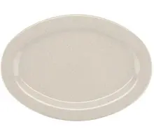 G.E.T - Santa Fe 14" x 10" Ironstone Oval Platter (12 Per Case) - M-4020-IR