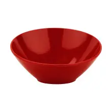 G.E.T - Red Sensation 12 oz Red Cascading Bowl (12 Per Case) - B-786-RSP