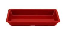 G.E.T - Red Sensation 9.25" x 4.5" Red Entree (12 Per Case) - ML-11-RSP