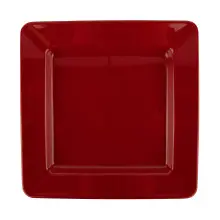 G.E.T - Red Sensation 12" Red Square Plate (12 Per Case) - ML-12-RSP