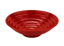 G.E.T - Red Sensation 48 oz Red Ribbed Bowl (12 Per Case) - ML-79-RSP