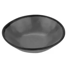G.E.T - Pottery Market Matte 16 oz Speckled Gray Salad Bowl (12 Per Case) - B-180-GR