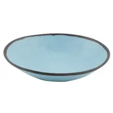 G.E.T - Pottery Market Matte 41.6 oz Speckled Grayish Blue Large Salad Bowl (12 Per Case) - B-420-GBL