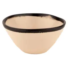 G.E.T - Pottery Market Matte 8 oz Manila Side Dish (24 Per Case) - B-80-MA