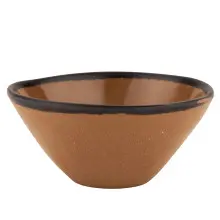 G.E.T - Pottery Market Matte 8 oz Speckled Taupe Side Dish (24 Per Case) - B-80-TP