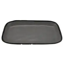 G.E.T - Pottery Market Matte 12" x 7.5" Speckled Gray Rectangular Dinner Plate (12 Per Case) - CS-1170-GR