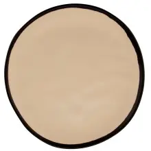 G.E.T - Pottery Market Matte 9" Manila Small Round Dinner Plate (12 Per Case) - CS-90-MA