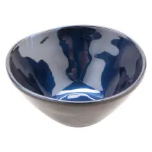 G.E.T - Cosmo 8 oz Blue Irregular Bowl (24 Per Case) - B-8-CSB