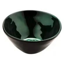 G.E.T - Cosmo 8 oz Green Irregular Bowl (24 Per Case) - B-8-CSG