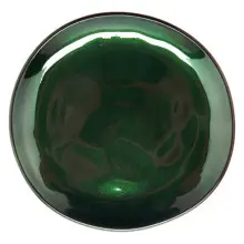 G.E.T - Cosmo 7" Green Irregular Round Coupe Plate (12 Per Case) - CS-7-CSG