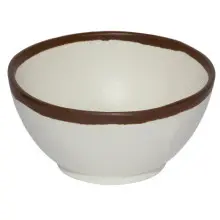 G.E.T - Pottery Market Glazed 10 oz Cream Salad Bowl (24 Per Case) - B-299-CRM
