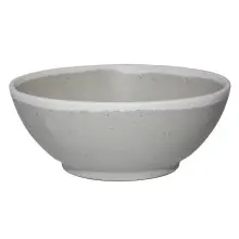 G.E.T - Pottery Market Glazed 48 oz Dove Gray Large Entree Bowl (12 Per Case) - B-305-DVG