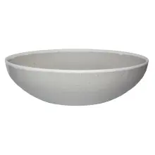 G.E.T - Pottery Market Glazed 5.5 Qt Dove Gray Large Display Bowl (3 Per Case) - B-330-DVG
