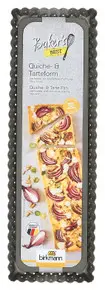 Bakers Best - 14.5" x  4.5" Perforated Tarte Pan