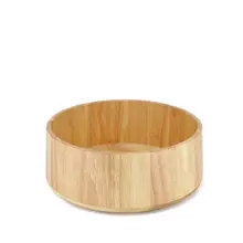 Natural Living - 11" Wood Salad Bowl