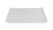 G.E.T - San Michele 26" x 18" White Platter (3 Per Case) - ML-214-W