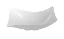 G.E.T - San Michele 4 Qt White Flare Bowl (3 Per Case) - ML-220-W