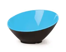 G.E.T - Brasilia 16 oz Black/Blue Cascading Bowl (6 Per Case) - B-788-BL/BK
