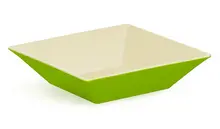 G.E.T - Keywest 80 oz Keylime Square Bowl (6 Per Case) - ML-247-KL