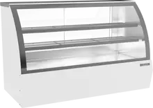 Beverage-Air - 73" White Refrigerated Deli Case - CDR6HC-1-W