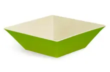 G.E.T - Keywest 12.8 Qt Keylime Square Bowl (3 Per Case) - ML-249-KL