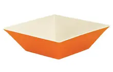 G.E.T - Keywest 12.8 Qt Sunset Square Bowl (3 Per Case) - ML-249-ST