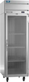 Beverage-Air - 26" Cross Temp Stainless Steel Refrigerator/Freezer w/ 1 Glass Swing Door - CT1HC-1G