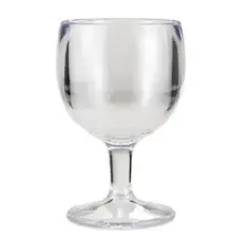 G.E.T - Specialty Drinkware 20 oz SAN Plastic Schooner (12 Per Case) - GOB-20-1-SAN-CL