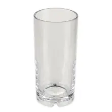 G.E.T - Specialty Drinkware 9 oz SAN Plastic High Ball (24 Per Case) - H-9-1-SAN-CL