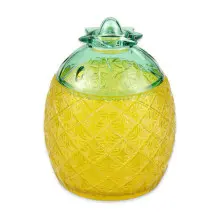 G.E.T - Specialty Drinkware 20 oz SAN Plastic Pineapple Glass (24 Per Case) - SW-1410