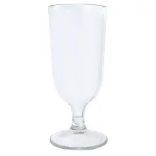 G.E.T - Specialty Drinkware 12 oz SAN Plastic Goblet (24 Per Case) - SW-1414-1-CL